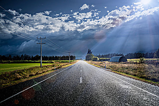 乡间小路,新西兰