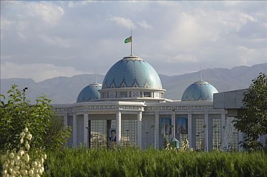 政府,宫殿,阿什喀巴得,土库曼斯坦