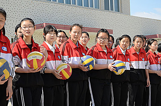 学生排球课
