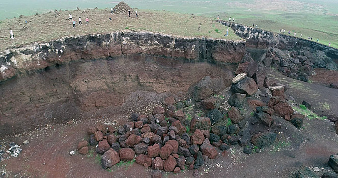 地质奇观,乌兰哈达四号火山