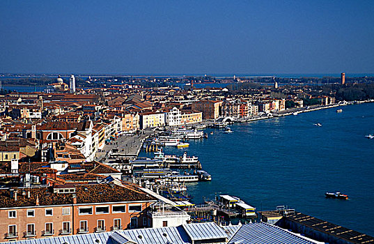 意大利,威尼托,威尼斯,航拍
