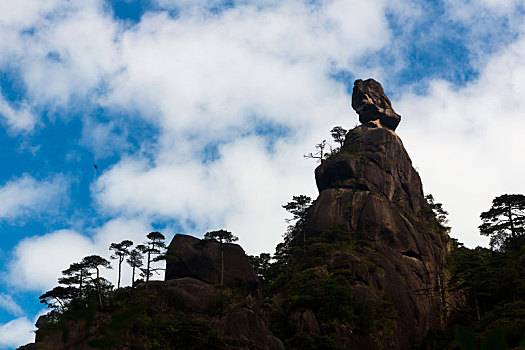 三清山奇峰怪石