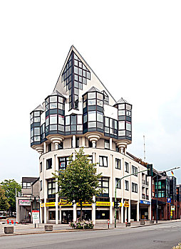 后现代主义,办公室,建筑,区域,北莱茵威斯特伐利亚,德国
