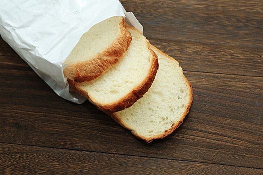 切片奶油面包