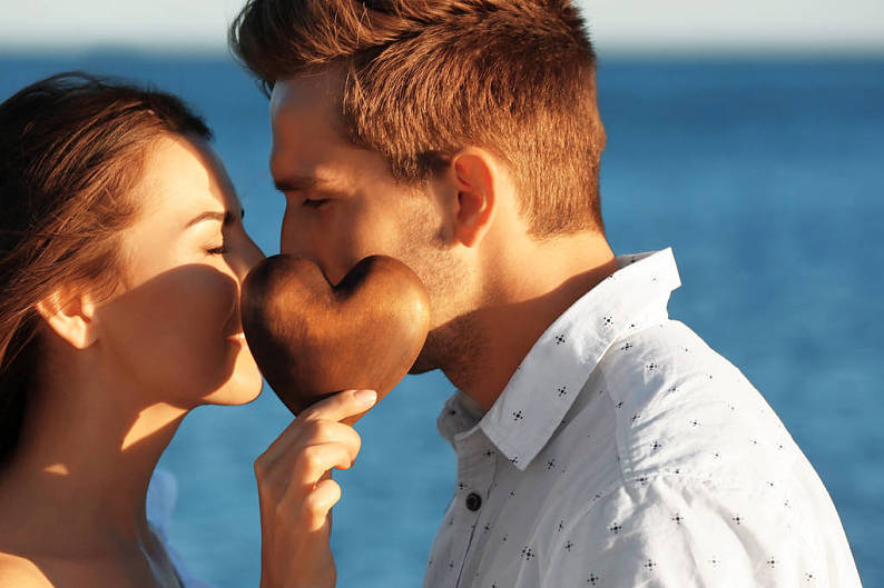 年轻,情侣,吻,相互,亲吻,特写_高清图片_全景视觉