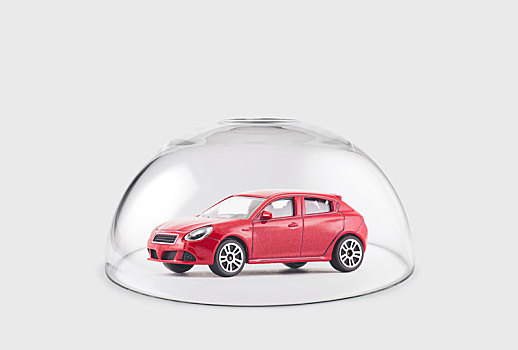 红色,汽车,防护,玻璃,圆顶
