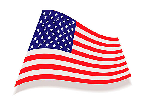 美国国旗,象征,星条旗,影子