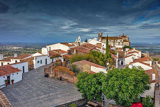 山村,教堂,圣马利亚,蒙萨拉什,葡萄牙,欧洲