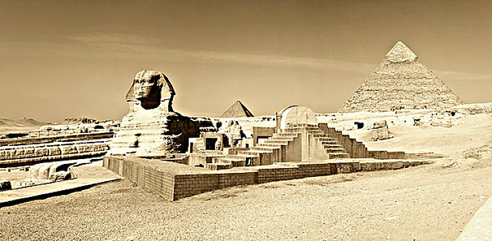 埃及,开罗,吉萨金字塔,世界遗产