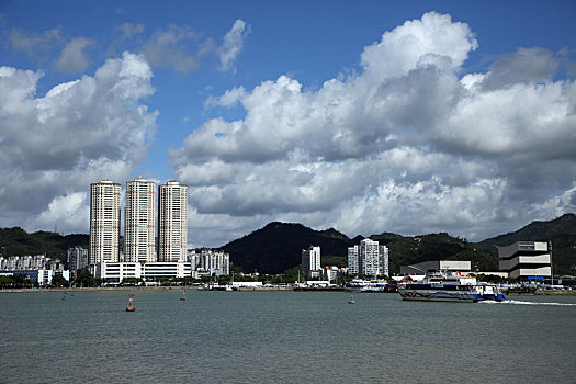 珠海风景如画,日月贝成情侣打卡圣地