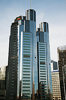 现代,摩天大楼,北京,中国