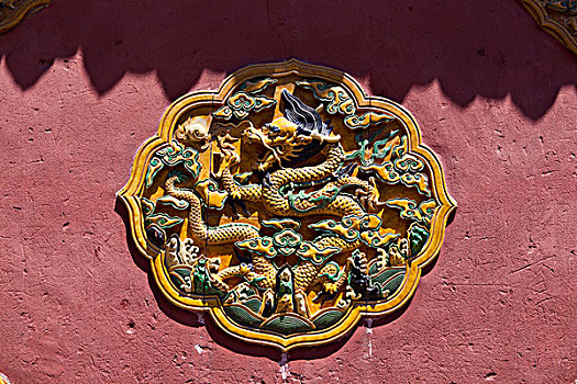 北京故宫浮雕