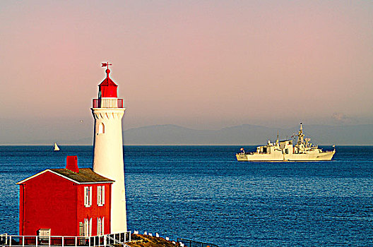 温哥华,孤单,帆船,堡垒,山,加拿大,庆贺,靠近,维多利亚,不列颠哥伦比亚省