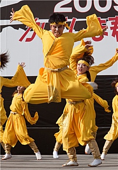 日本人,舞者,服饰,表演,舞台表演