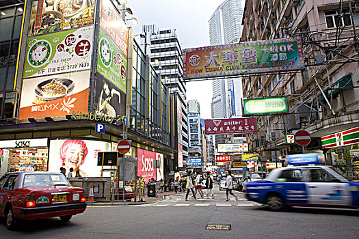 街景,九龙,香港