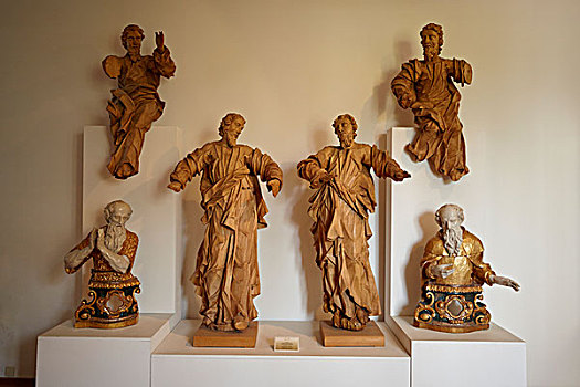 木质,雕塑,大教堂,世界遗产,克罗地亚,欧洲