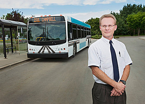 艾伯塔省,加拿大,巴士司机,背景