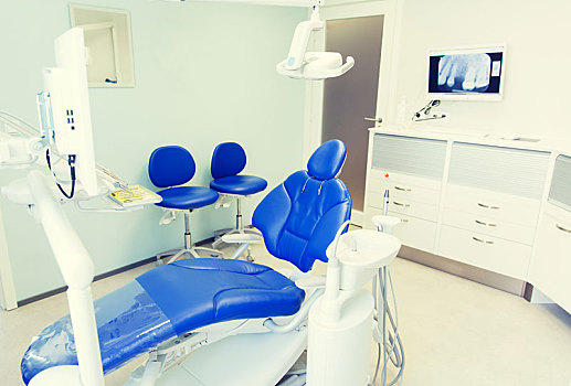 室内,新,现代,牙科诊所,办公室