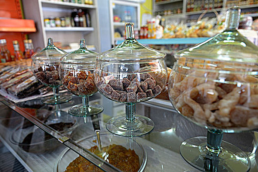 糖果,玻璃,健康食品店,里奥格兰德,巴西,南美