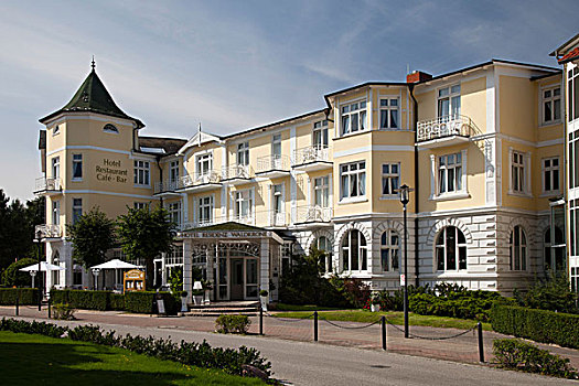 酒店,波罗的海,胜地,梅克伦堡前波莫瑞州,德国,欧洲