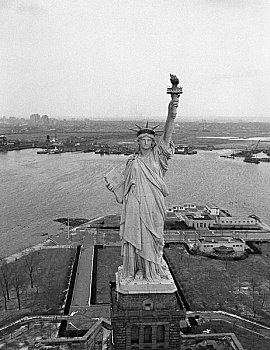 美国,纽约,自由岛,自由女神像