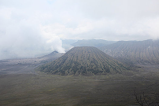 婆罗摩火山,火山,灭绝,爪哇