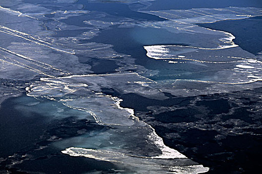 南极,威德尔海,浮冰,地表水流,遮盖,冰