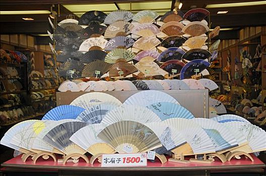 日本,扇子,折叠,京都,亚洲