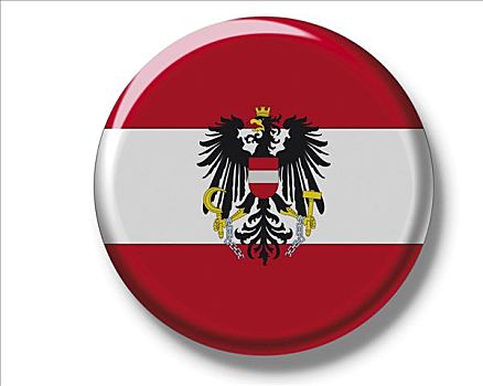 扣,旗帜,奥地利