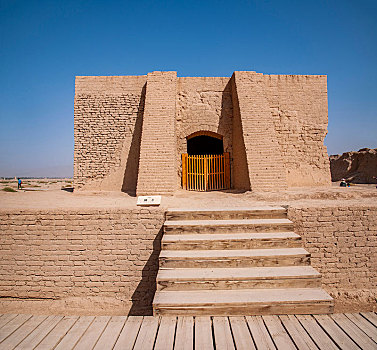 新疆吐鲁番市高昌故城寺院遗址