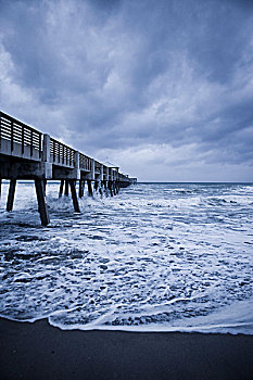 飓风,朱诺海滩,佛罗里达,美国