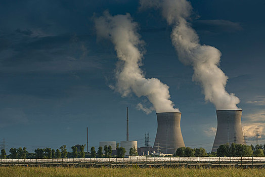 古德海明根,核电站,斯瓦比亚,巴伐利亚,德国,欧洲