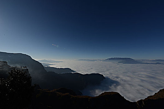 鸡公山云海