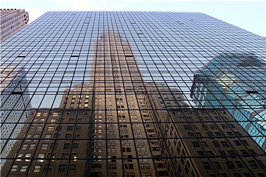 图像,摩天大楼,纽约,美国