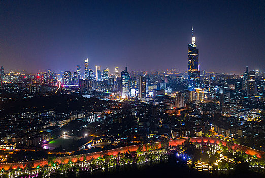 南京城市夜景