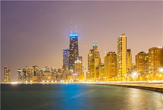 芝加哥,黄昏