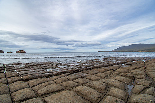 澳大利亚岩石海岸地形