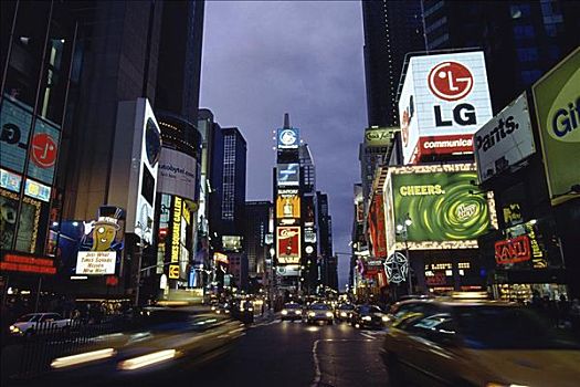 时代广场,纽约,美国