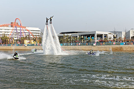 上海海昌海洋公园水上表演