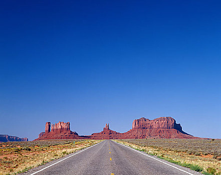 道路,纪念碑谷