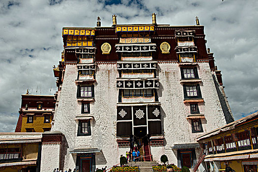 西藏拉萨布达拉宫博物馆