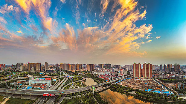 荆州,沙市区,城区,景色