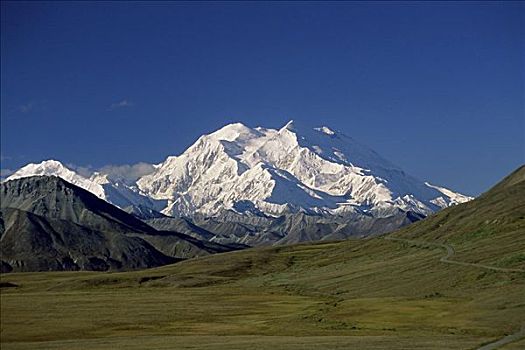 麦金利山,德纳里峰国家公园,阿拉斯加,美国