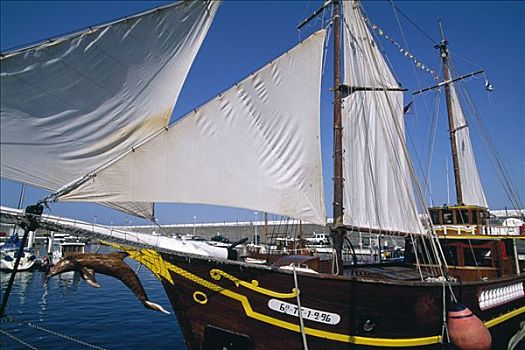 帆船,加纳利群岛