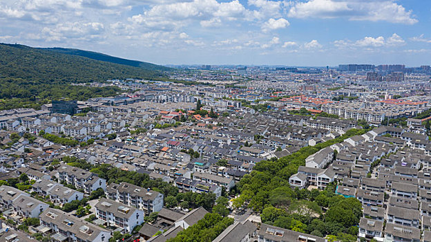 江苏常熟城市风光