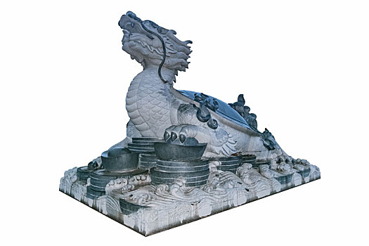 福建省寿宁县鼋龟龙雕像建筑装饰工艺品