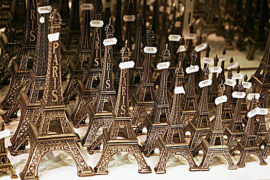 埃菲尔铁塔,纪念品,巴黎,法国
