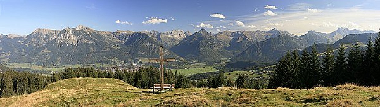 阿尔卑斯山,巴伐利亚,德国,欧洲