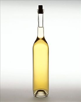 橄榄油,高,狭窄,玻璃瓶