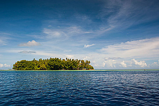 小岛,蚂蚁,环礁,密克罗尼西亚,大洋洲